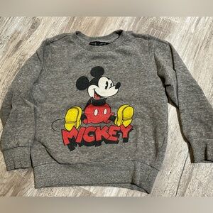 Kid’s Mickey Mouse sweatshirt.